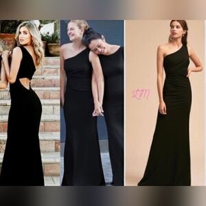 Katie May 8 Gwyneth One-Shoulder MAXI Gown Dress